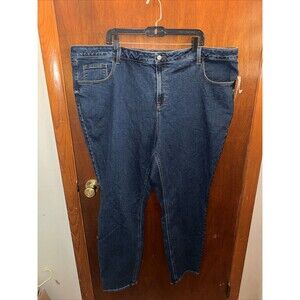 NWT Old Navy Womens Rockstar Super Skinny High Rise Size 28W Long